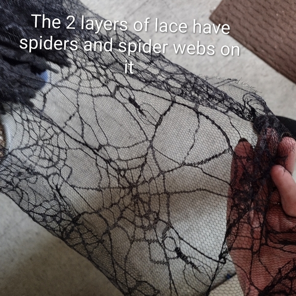 One Of A Kind Elegant Black Lolita  Dress (You Won't Find This Dress Anywhere) - Picture 8 of 16